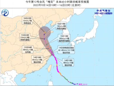 宁波政府发出通告：“梅花“台风来袭”，暂停72小时核酸常态化检测